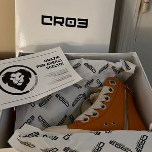 Brand New Cristian Zerotre lace up boot…extremely soft leather made in Italy